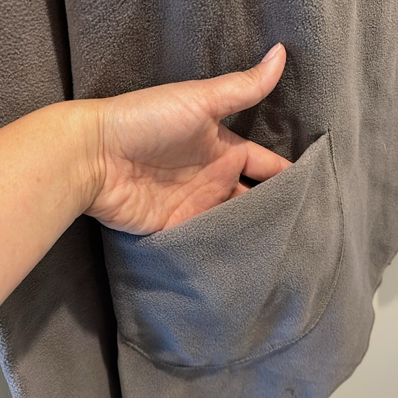 ARK IMPORTS -  Fair Trade Handmade Fleece Wrap Style Jacket - Picture 4 of 11